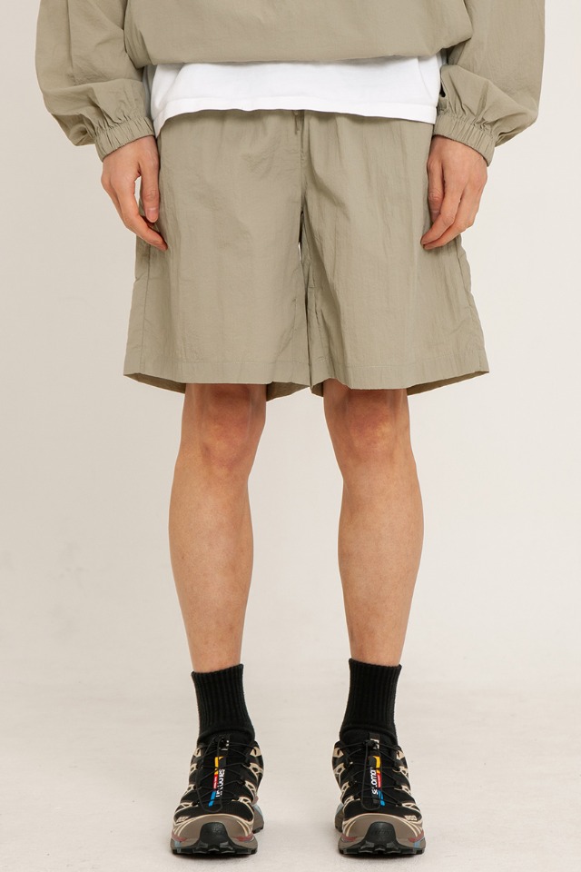 Hoodie Zip Up 3-Piece Full Set Up (Khaki) CSOs-002 [Unisex] 