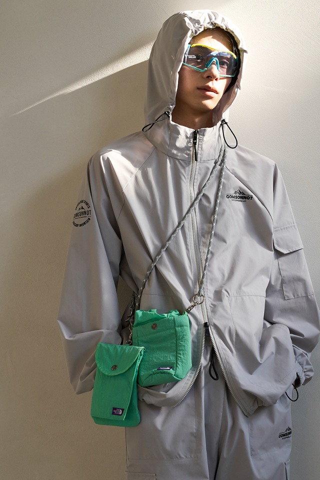 Air Light Full Zip Up Sporty 3-Piece Set Up (gray) CSOs-021 [Unisex] 