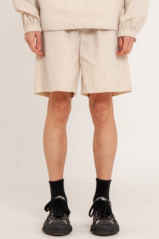 Hoodie Zip Up 3-Piece Full Set Up (Beige) CSOs-002 [Unisex] 