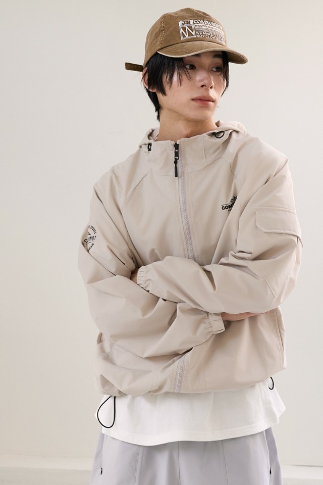 comsonnot embroidery washing cap CSOa-402 (tan)  [Unisex] 