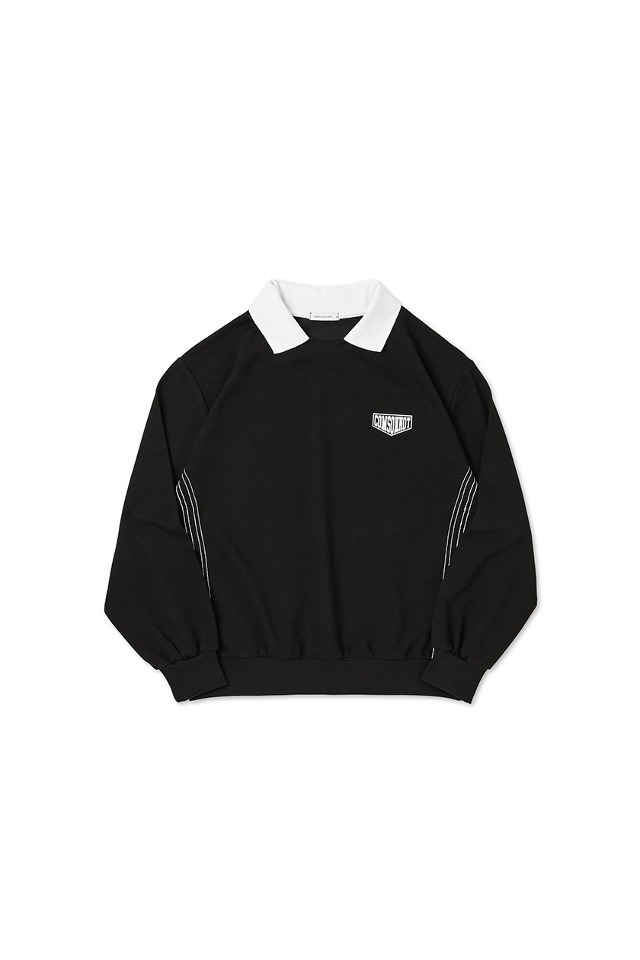 Collar MTM Tee (Black) CSOt-303 [Woman] 