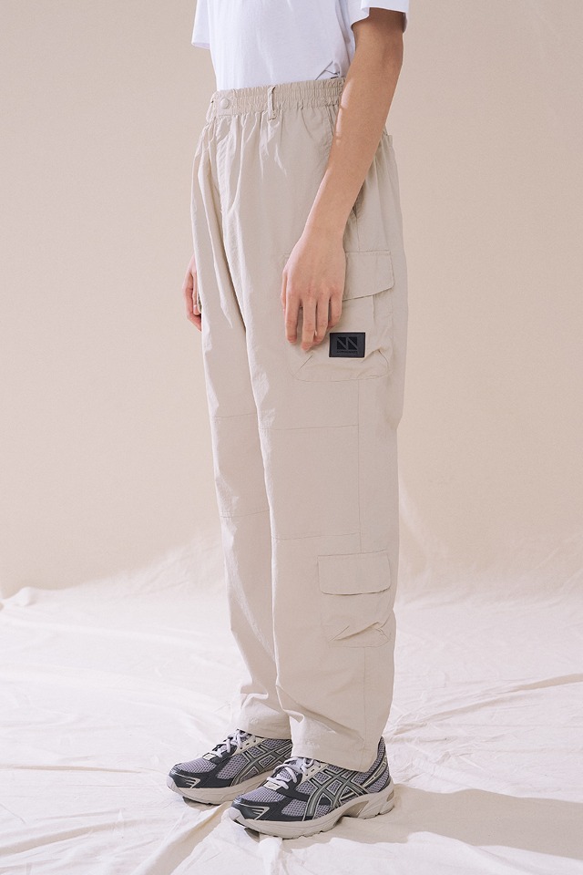 Double Cargo Pants(Beige) CSOp-201  [Unisex] 
