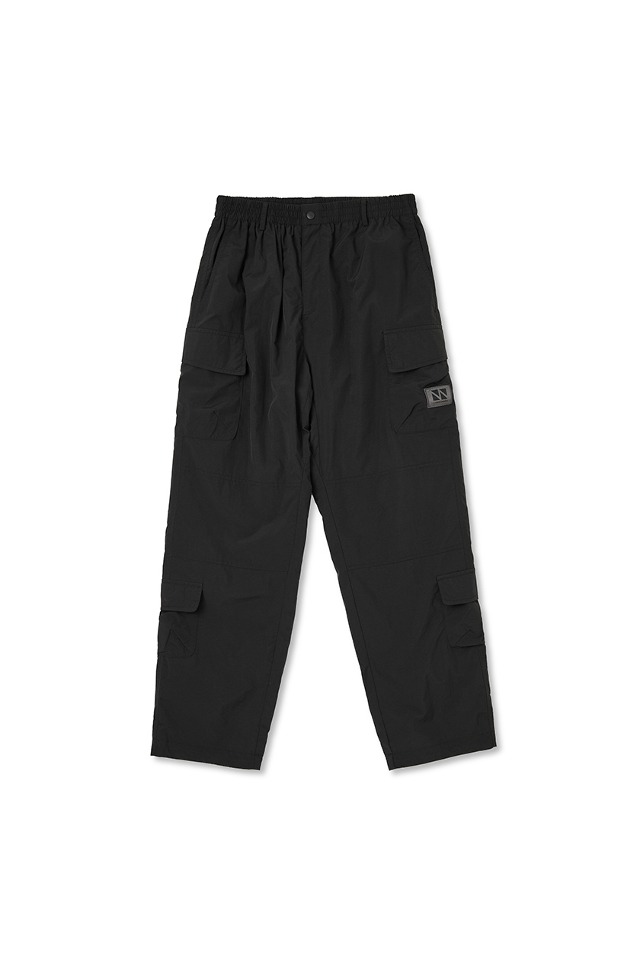 Double Cargo Pants(Black) CSOp-201  [Unisex] 