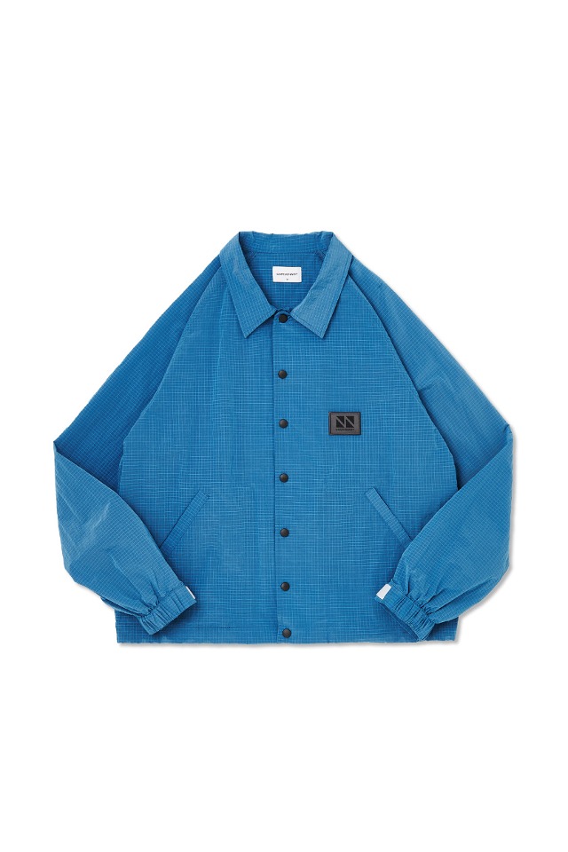 snap button shirt (Blue) CSOj-101 [Unisex] 
