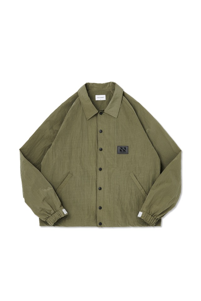 snap button shirt (Khaki) CSOj-101 [Unisex] 